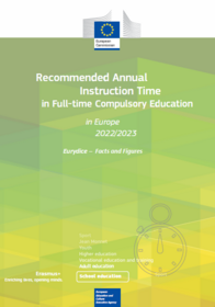 Avrupa’da Tam Zamanlı Zorunlu Eğitimde Önerilen Yıllık Öğretim Süresi 2022/2023