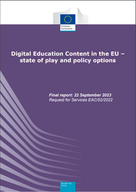 AB’de Dijital Eğitim İçeriği Mevcut Durum ve Politika Seçenekleri: Nihai Rapor