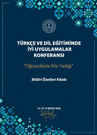 Türkçe ve Dil Eğitiminde Uygulamalar Konferansı (Öğrencilerin Söz Varlığı)